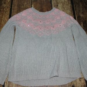 Justice Size 12 Sparkly Sweater
